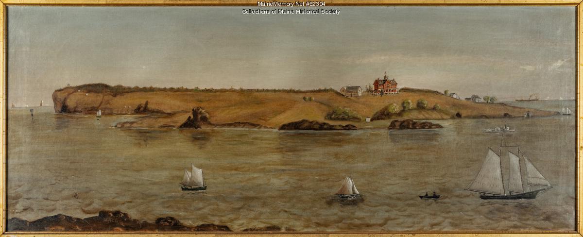 The Island seen from the Ship Channel